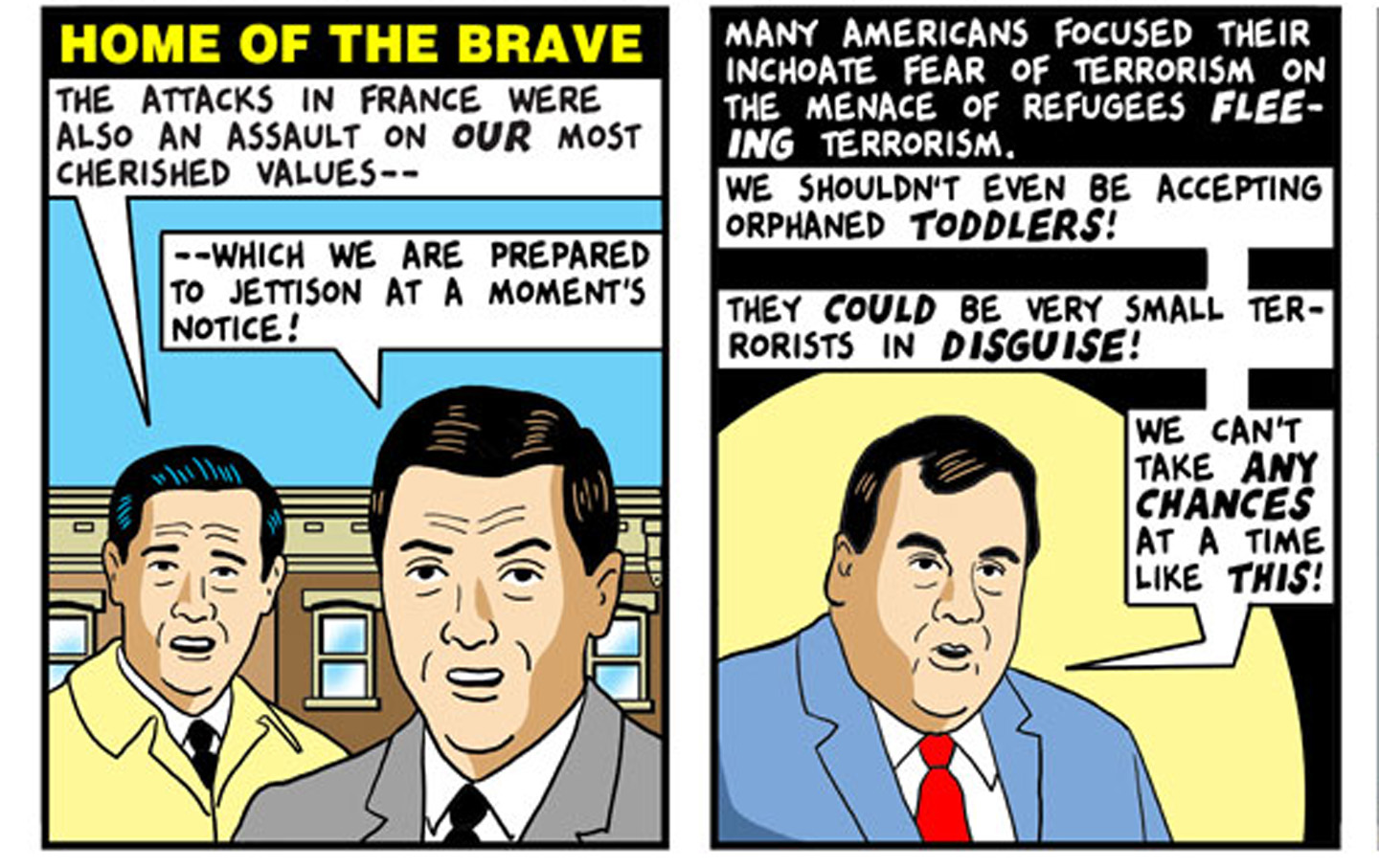 In the Wake of Paris, Republicans Want You to Remember American Values ...