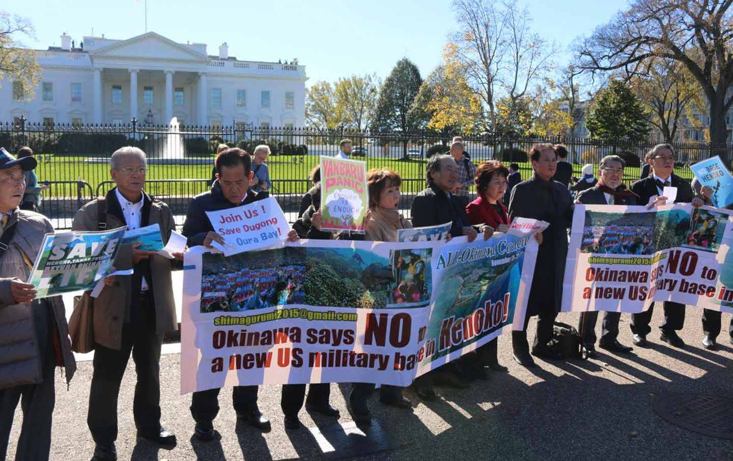 A Broad Coalition of Okinawans Says No to a New US Marine Corps Base