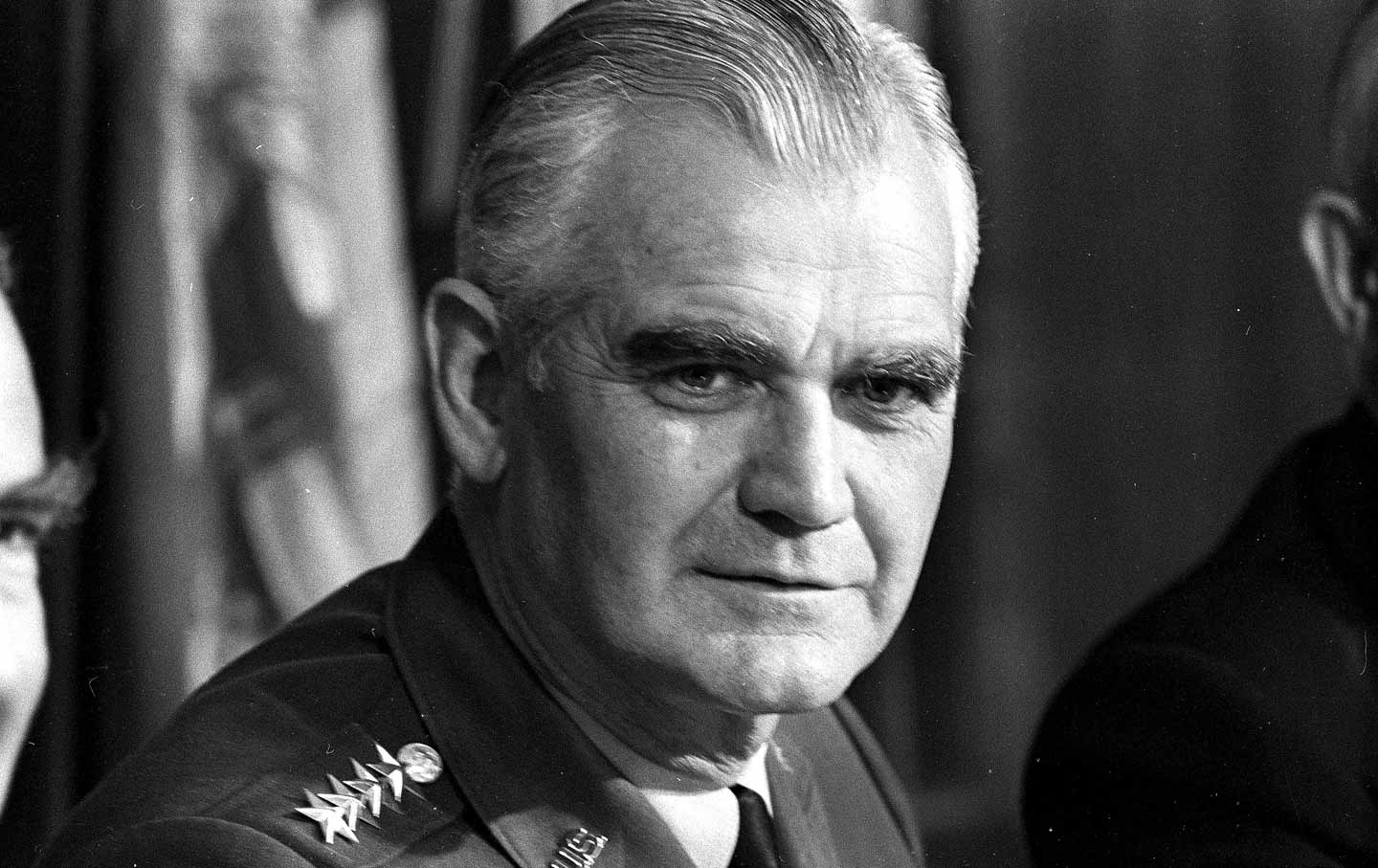 US Army Joint Chiefs General William C. Westmoreland, 1972.