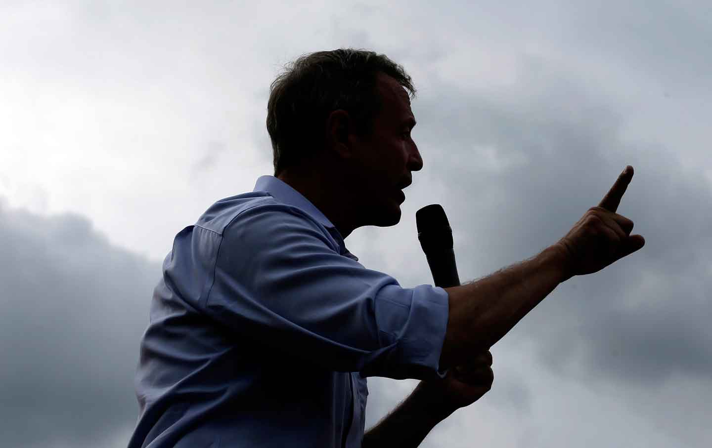 Martin O’Malley in Des Moines, Iowa.