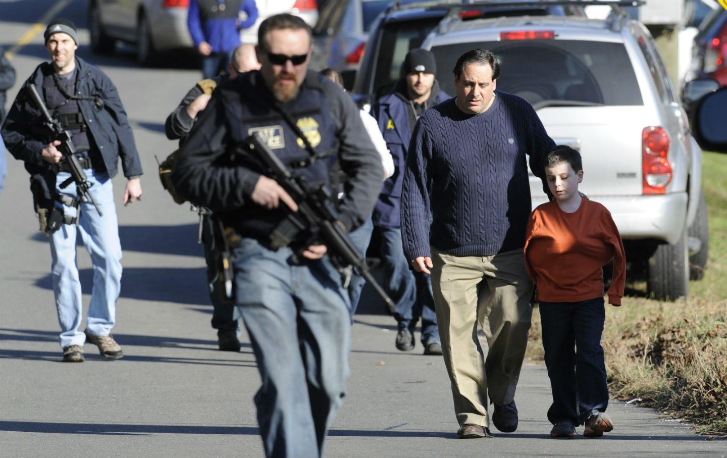 December 14, 2012: Shooter Kills 26, Most of Them Children, at Sandy Hook Elementary