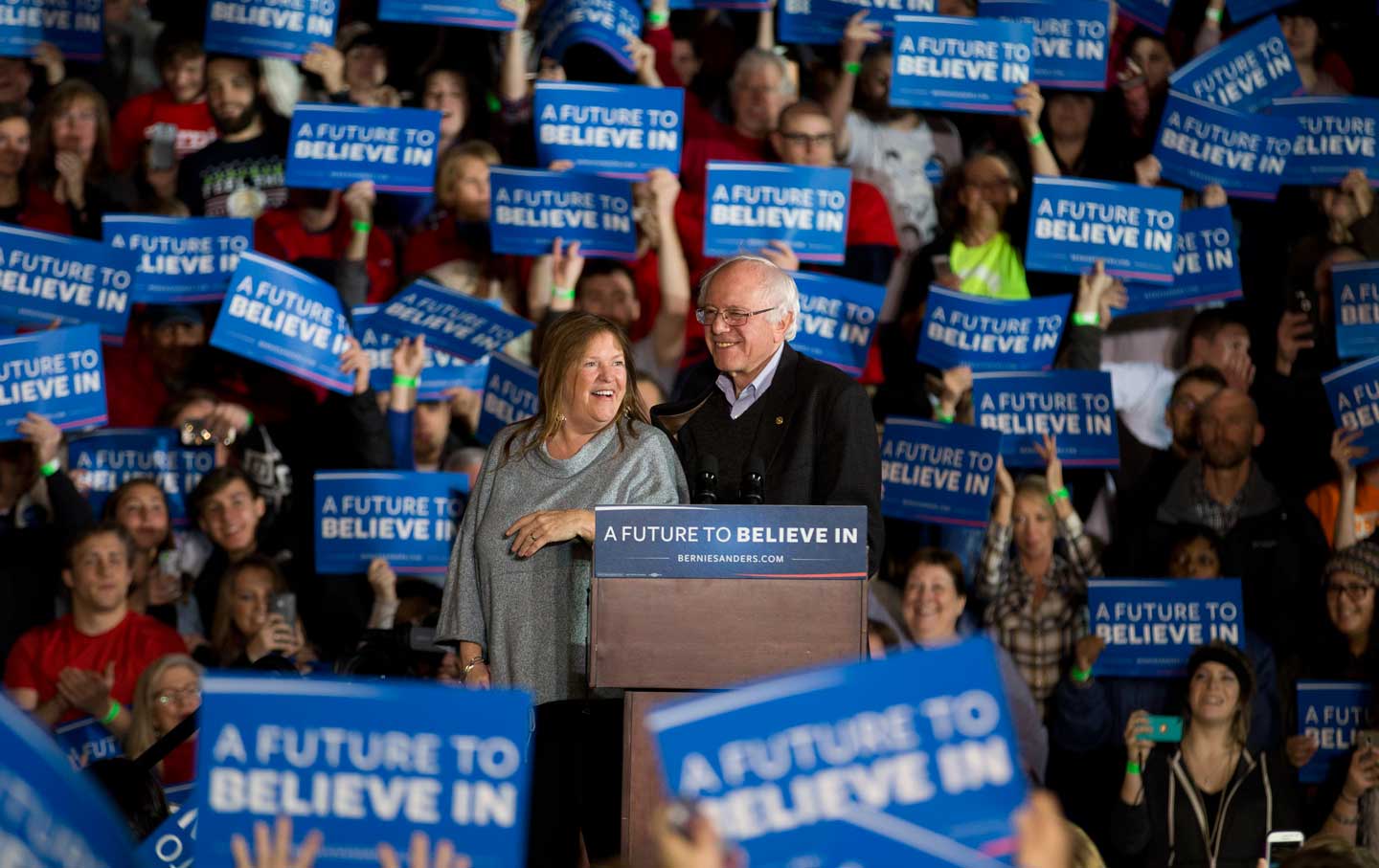 Bernie Sanders town hall in Iowa