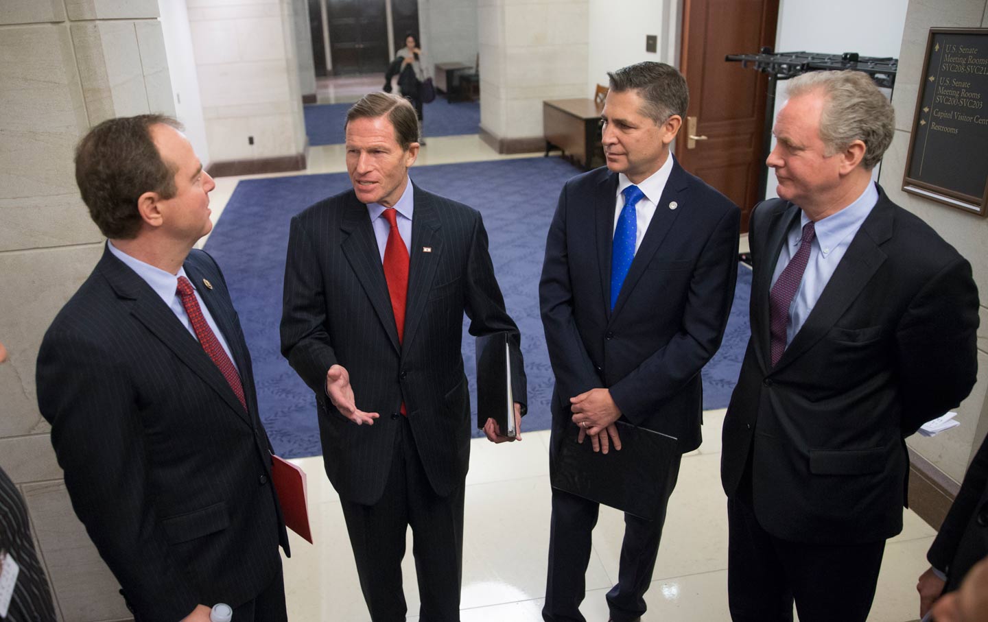 News Conference on Gun Legislation