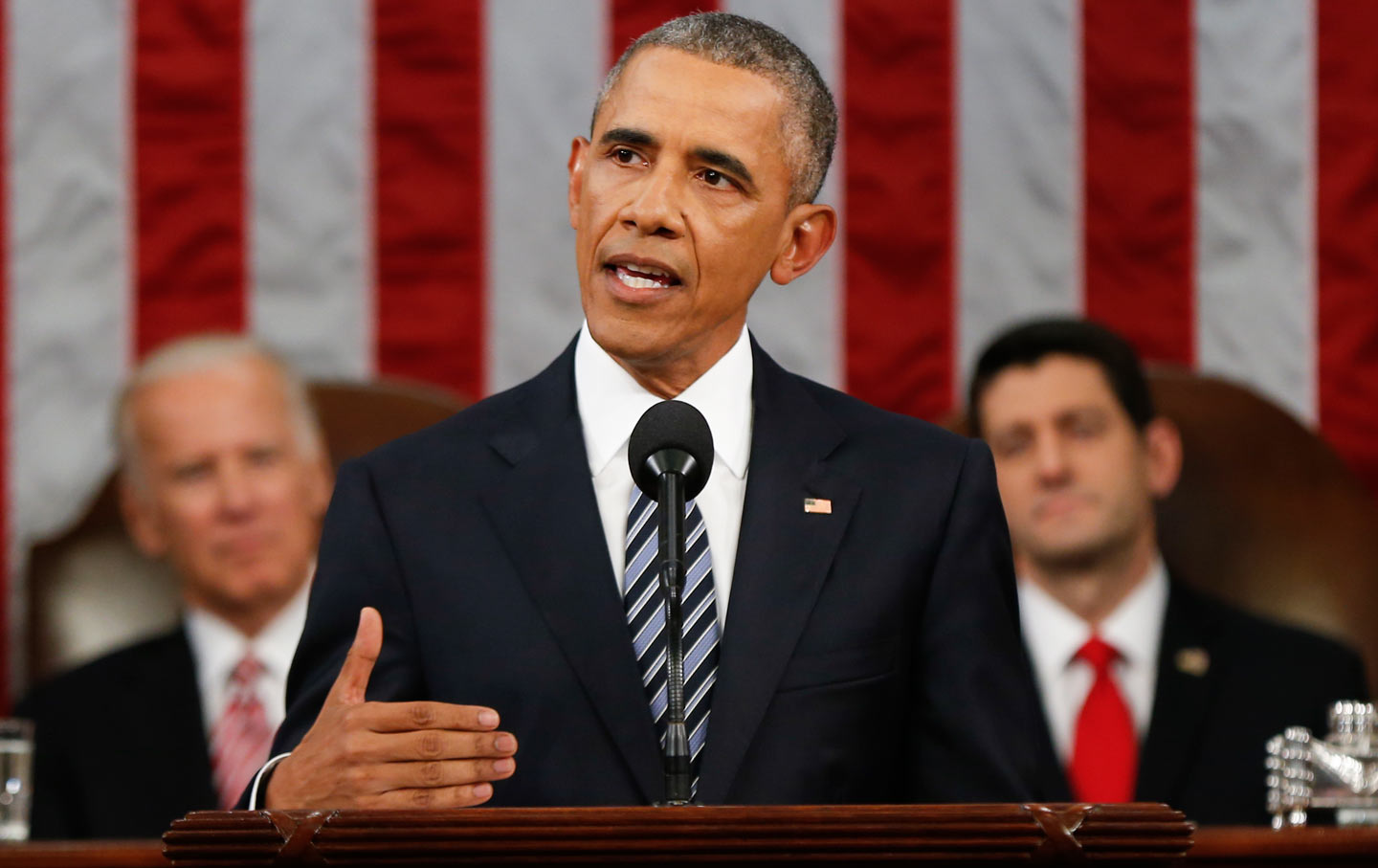 Obama gives State of the Union