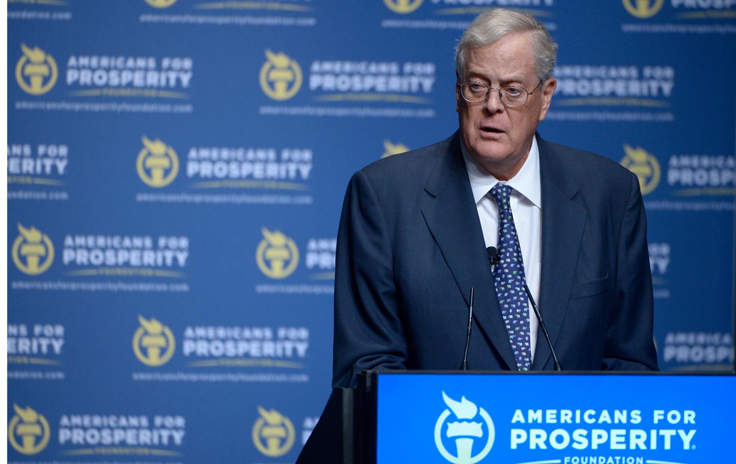 David Koch Got What He Paid For