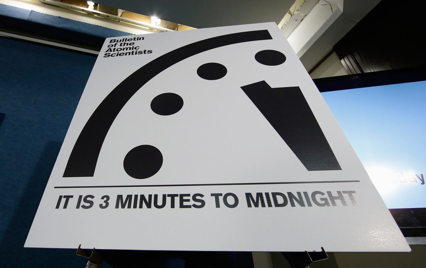 The Doomsday Clock Remains at Three Minutes to Midnight | The Nation1440 x 907