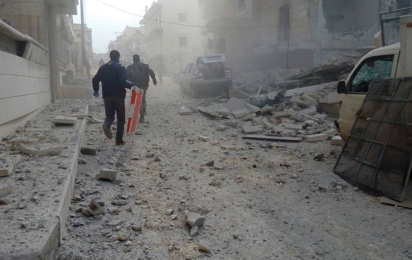 Syrian Government Offensive, Aided by Intensive Russian Bombing, Directly Targets Civilian Infrastructure