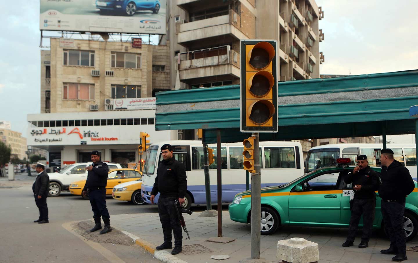 Iraqi Forces Search For The Kidnapped