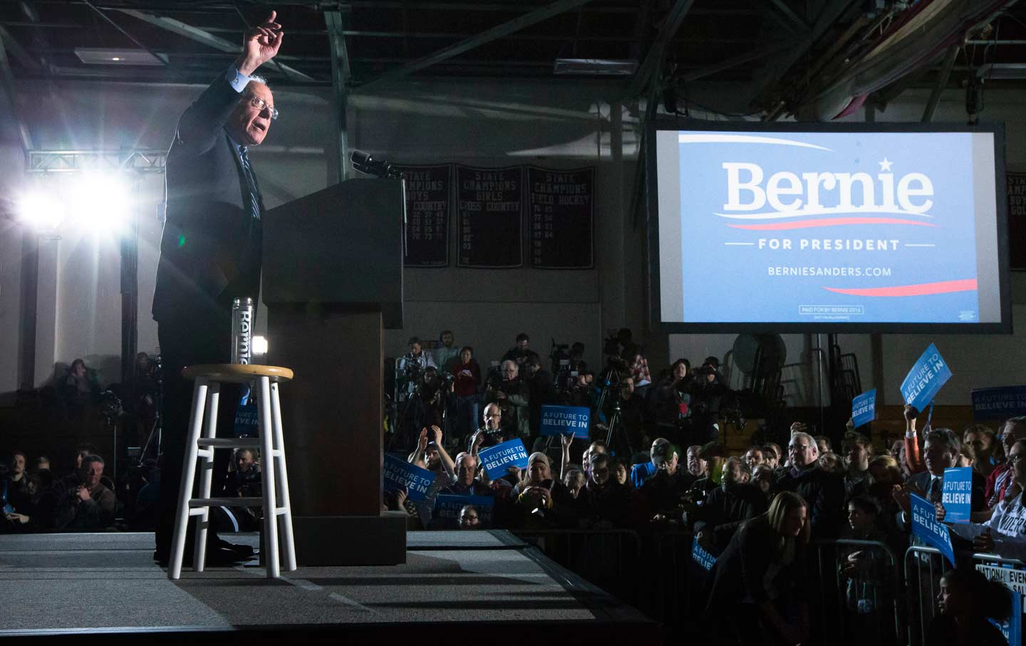 New Hampshire Feels the Bern