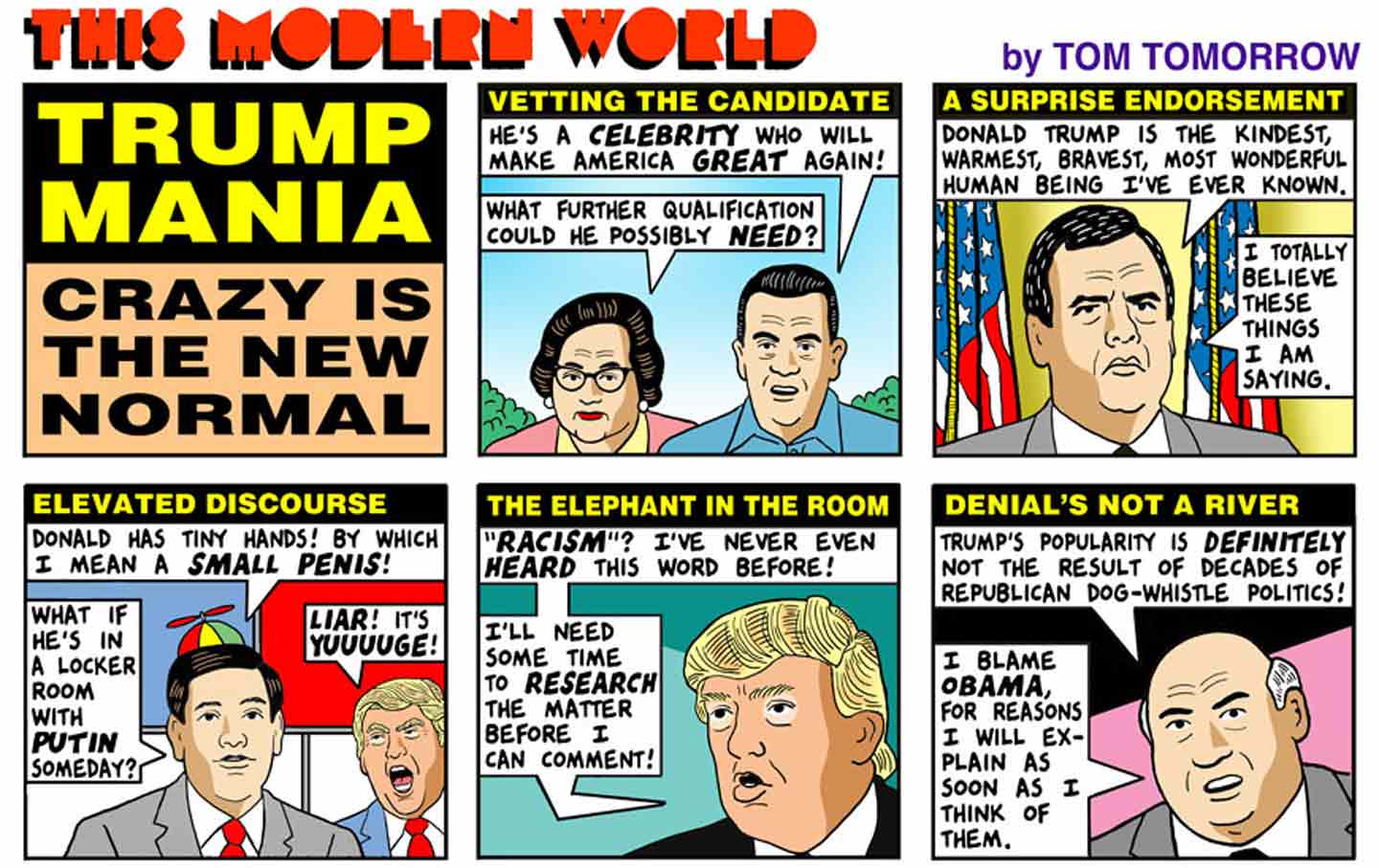 Tom Tomorrow cartoon