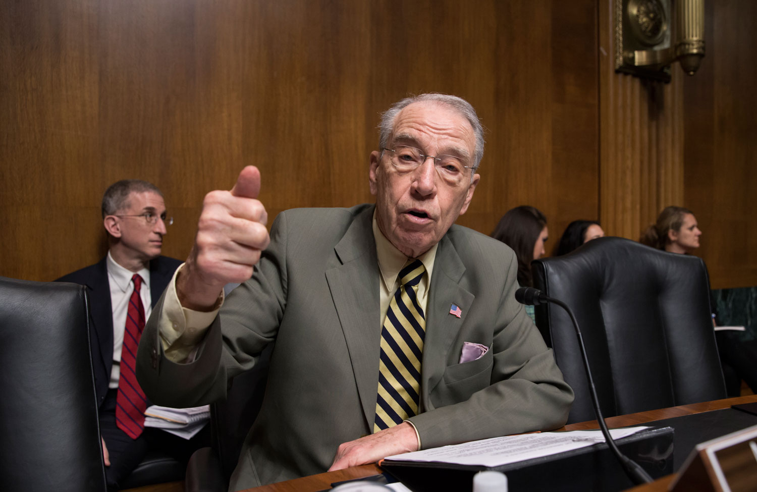 Senate Judiciary Committee Chairman Chuck Grasley