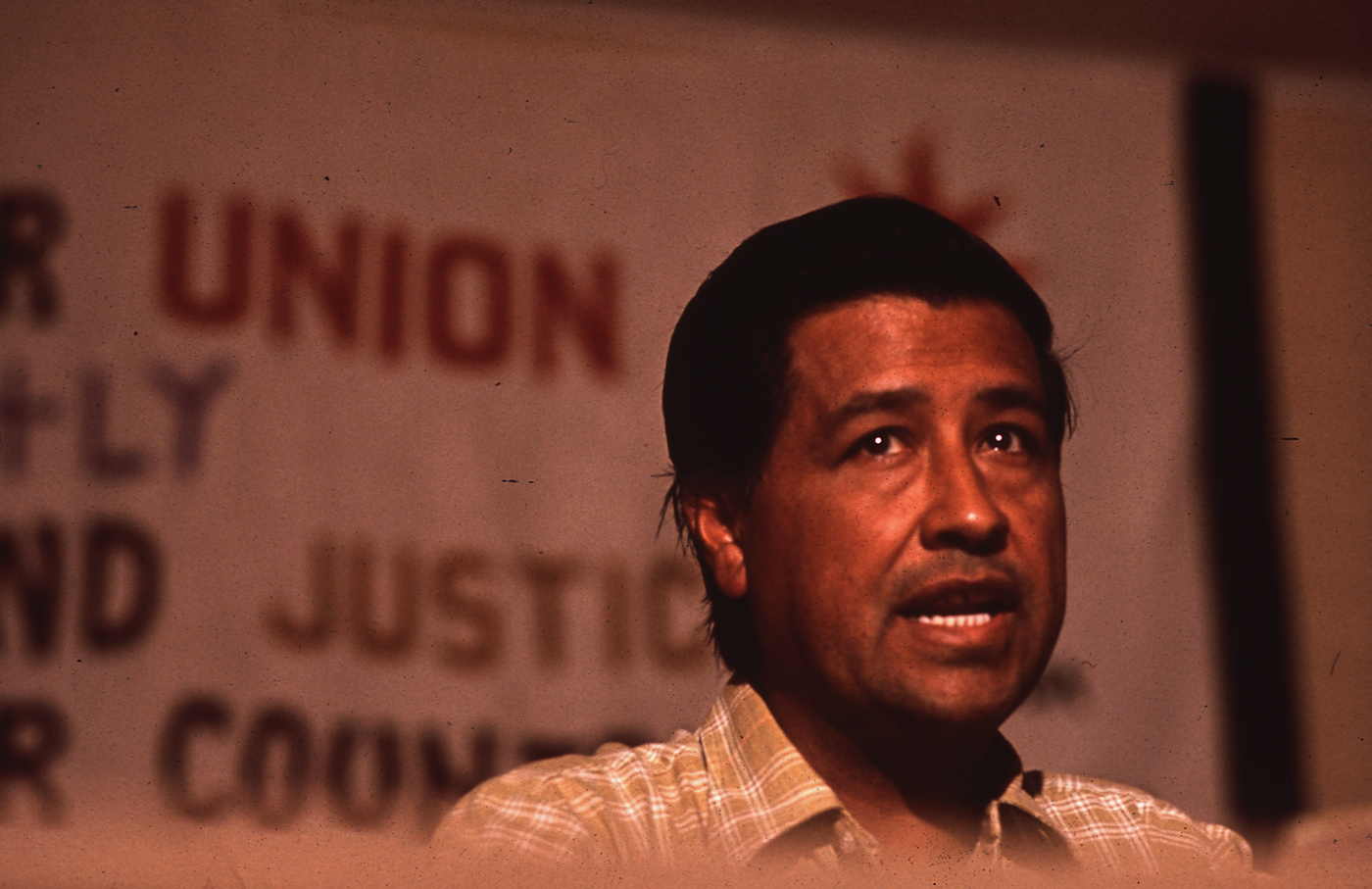 Cesar Chavez in July, 1972.