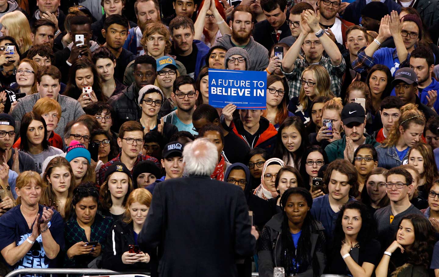 Bernie Rocks Buffalo. He Also Did Something Else.