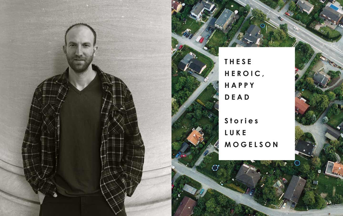 Author Luke Mogelson and his book These Heroic, Happy Dead