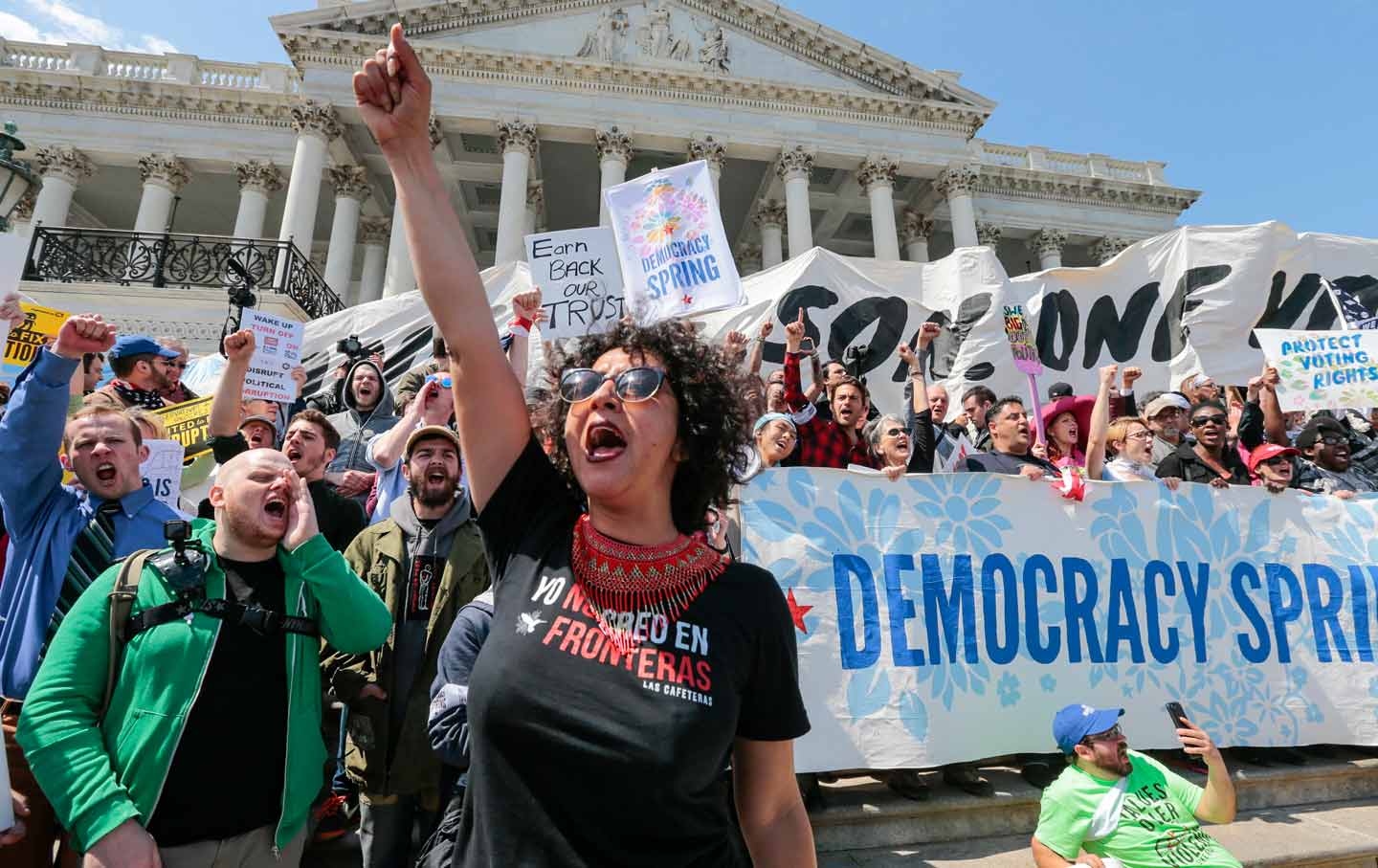 Democracy Spring Protesters