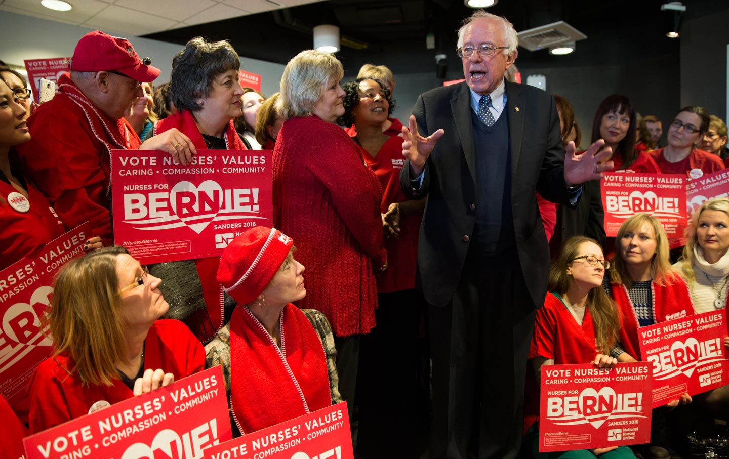 Why Thousands of Nurses Are Feeling the Bern