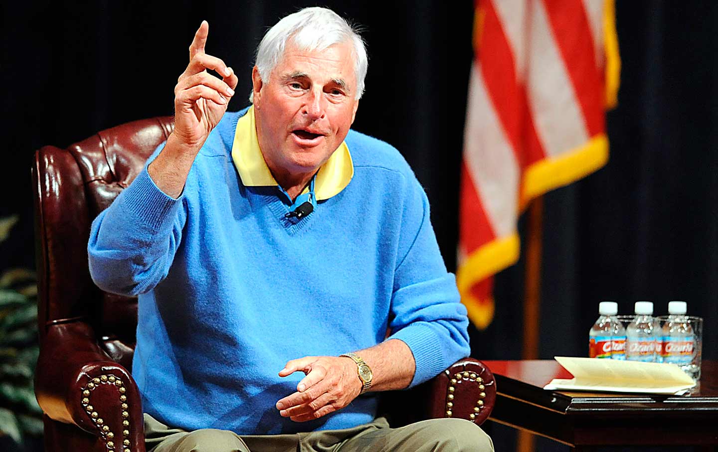 Bob Knight Saying Something Bad