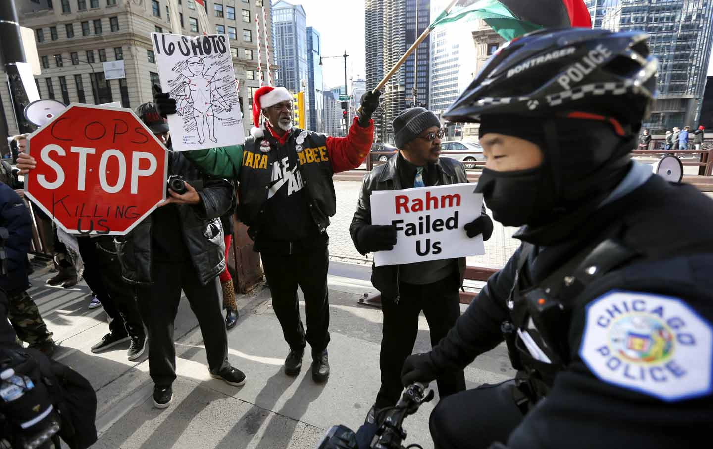 Chicago PD protest