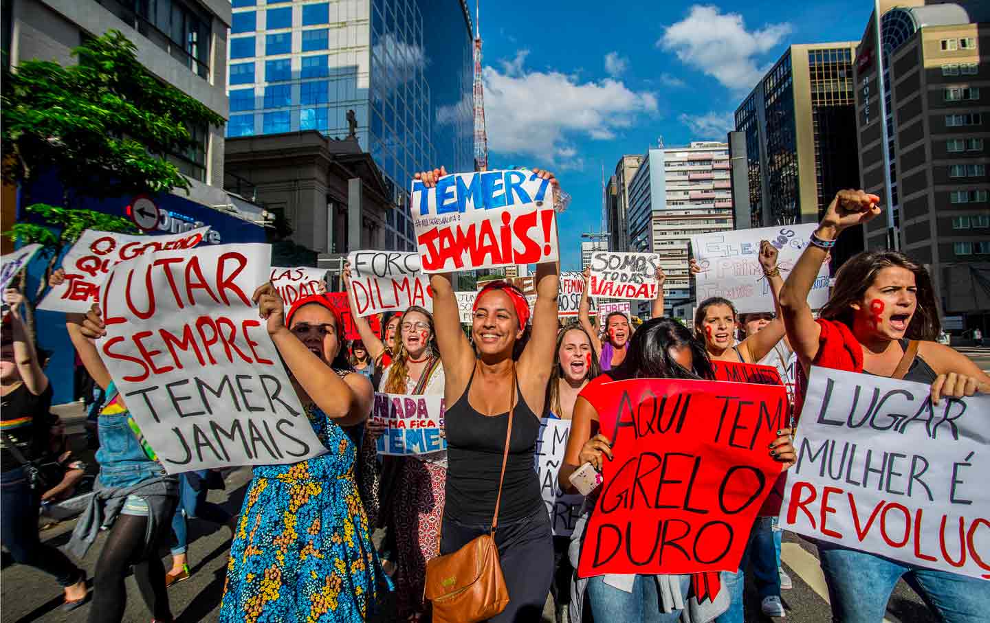 Pro-Dilma Protesters