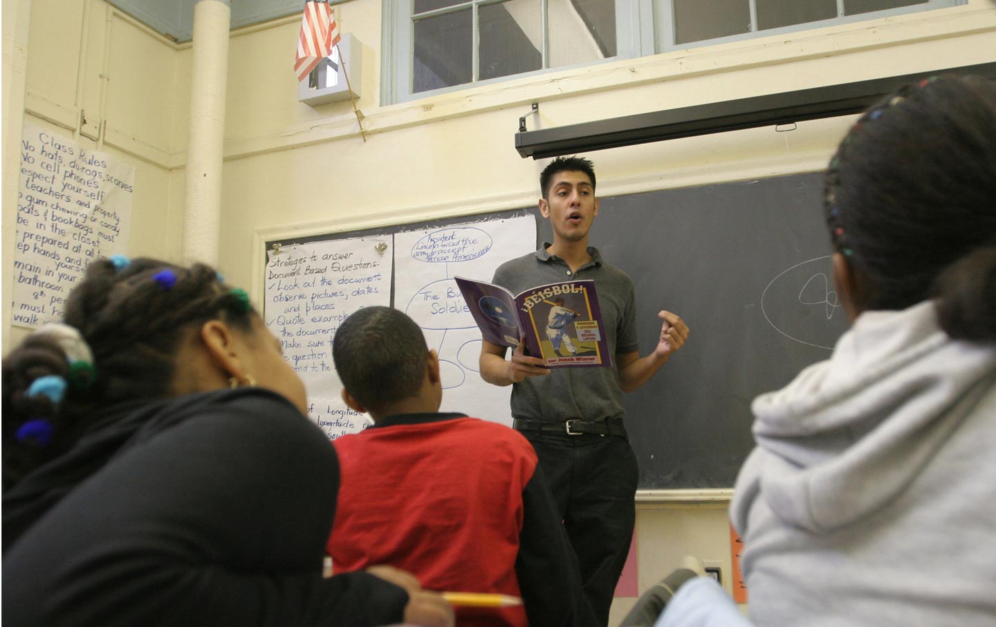 NYC Teacher in Class