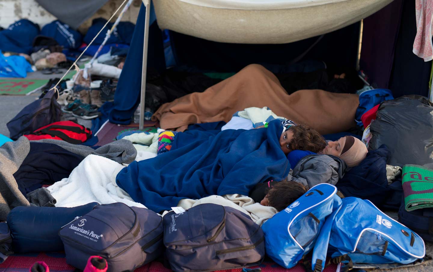 Refugees in Chios