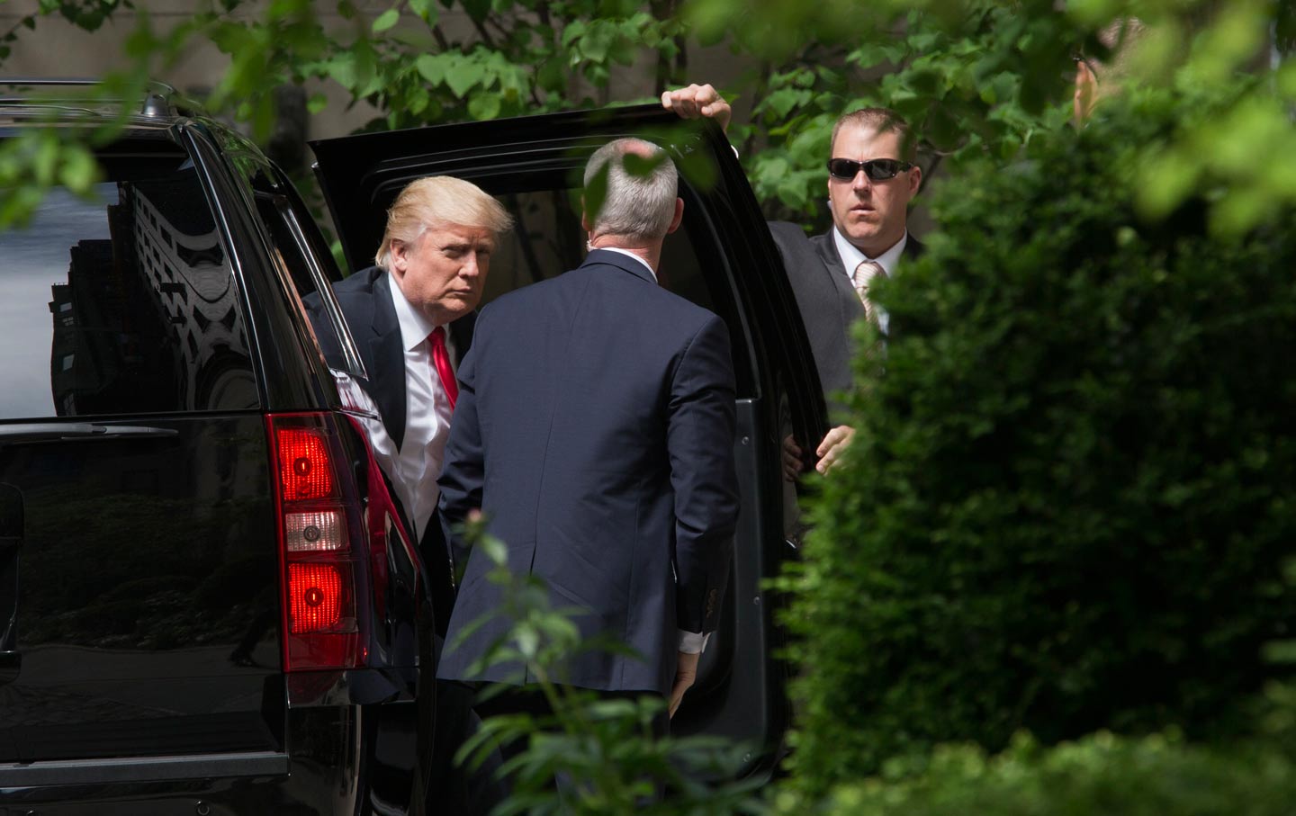 Donald Trump Meets Henry Kissinger