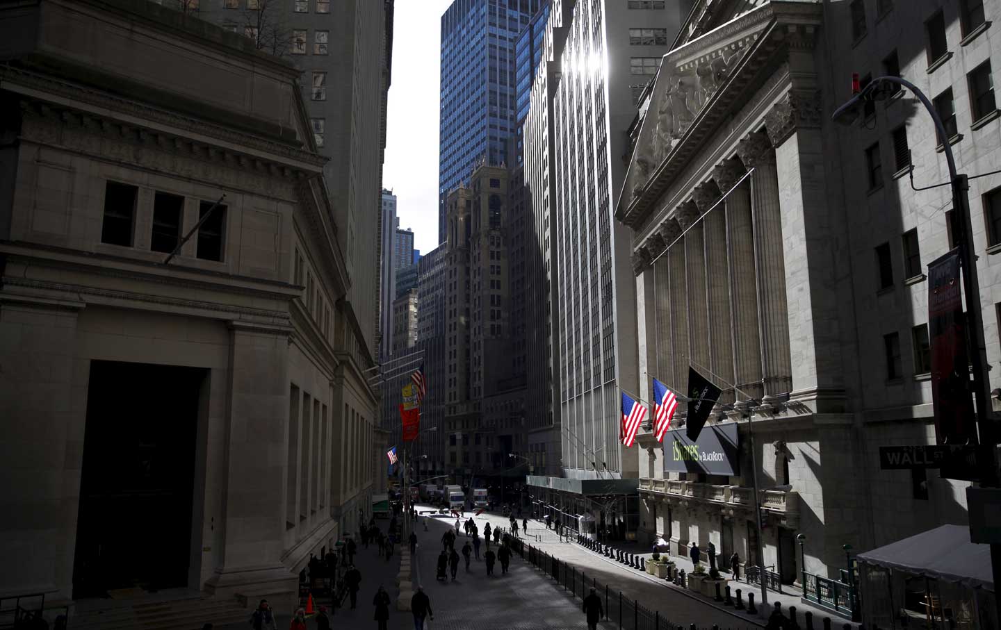 The New York Stock Exchange building