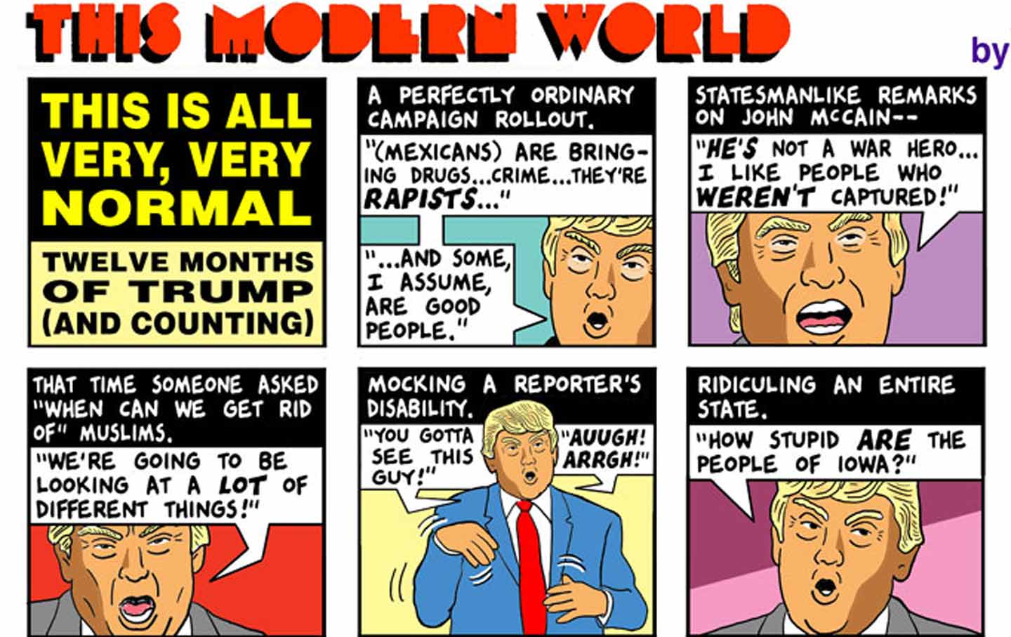 Tom Tomorrow cartoon