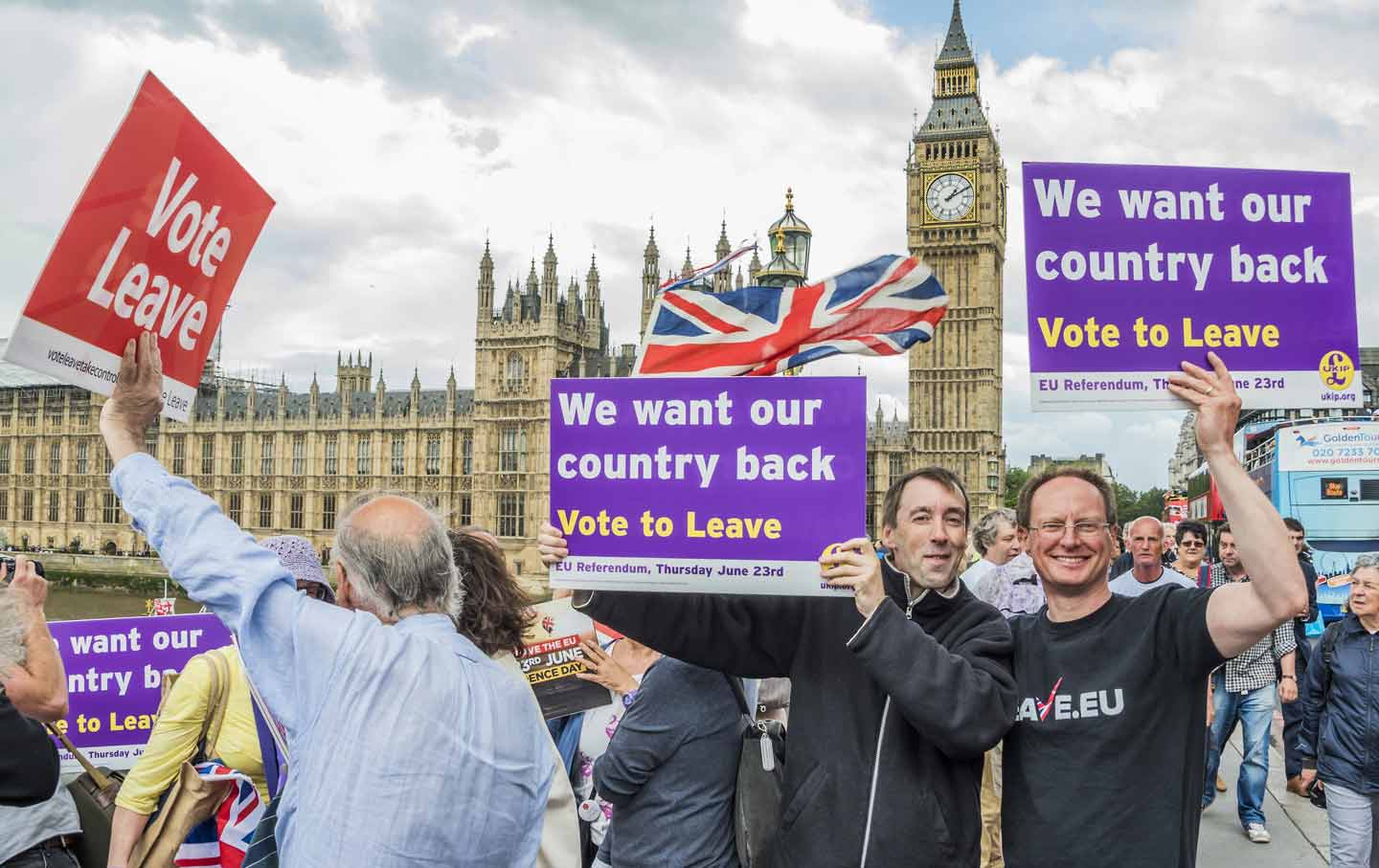 UKIP Demonstrators