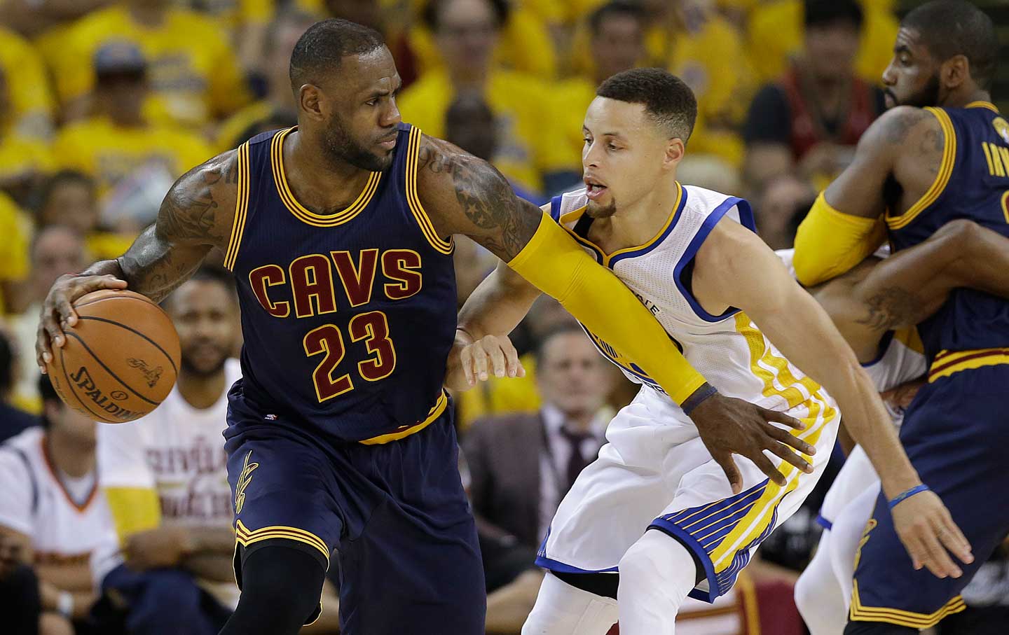 Steph Curry and Lebron James