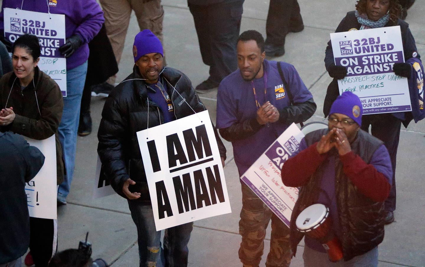 Airport Workers Strike, Philadelphia