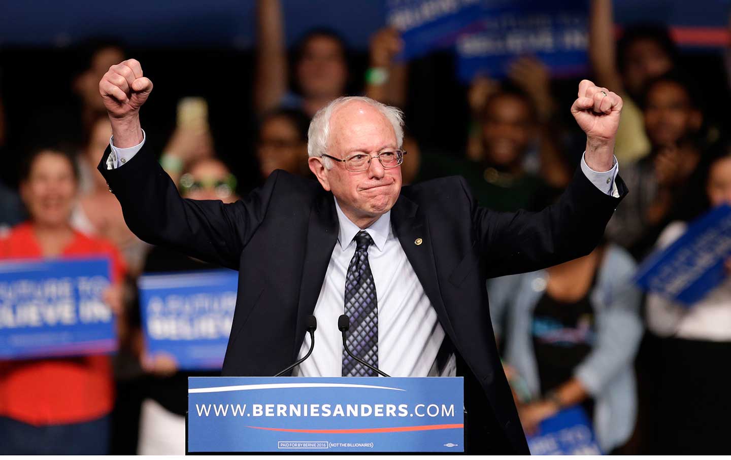 Bernie Sanders in Miami