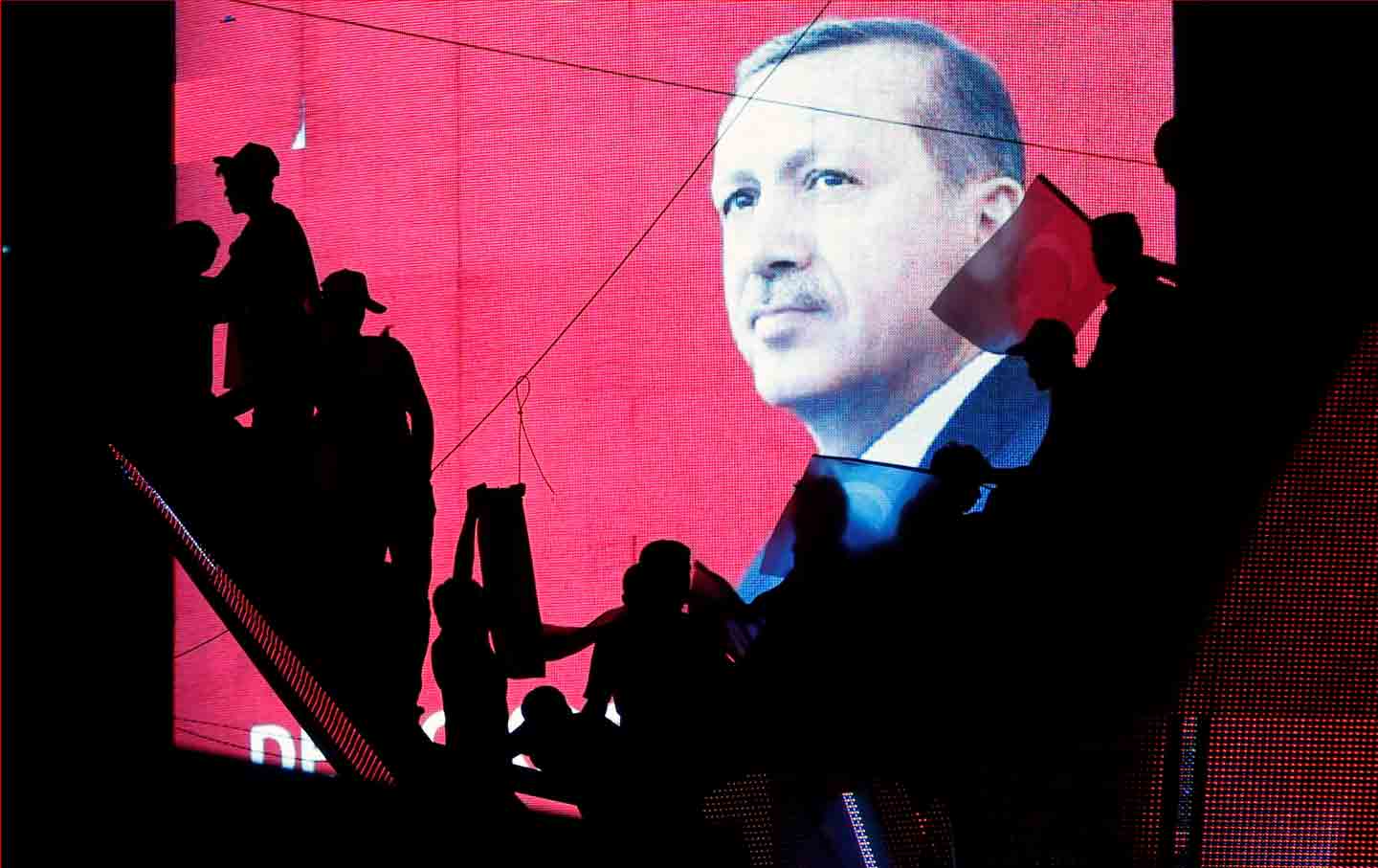 Erdogan Silhouette