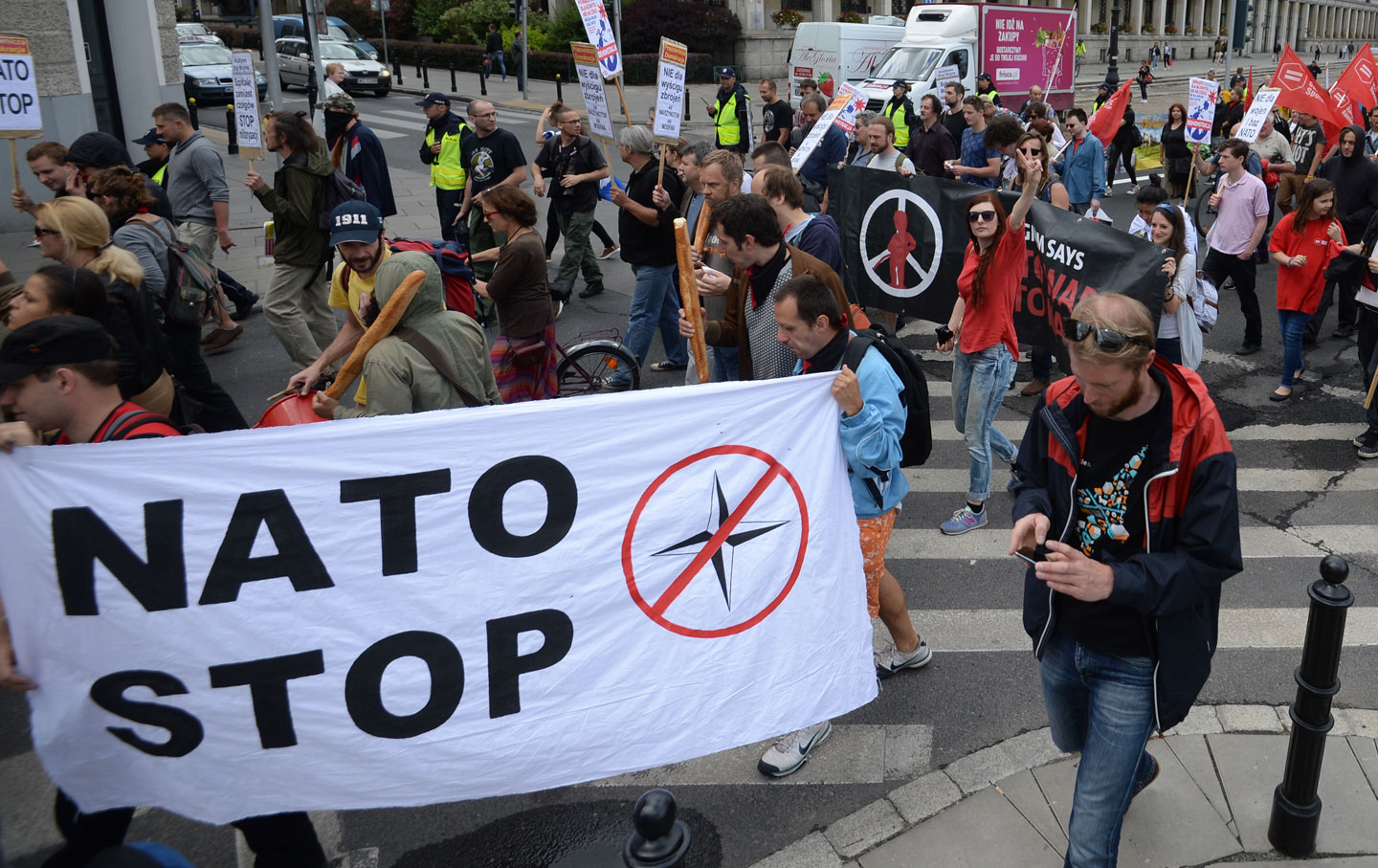 NATO protest