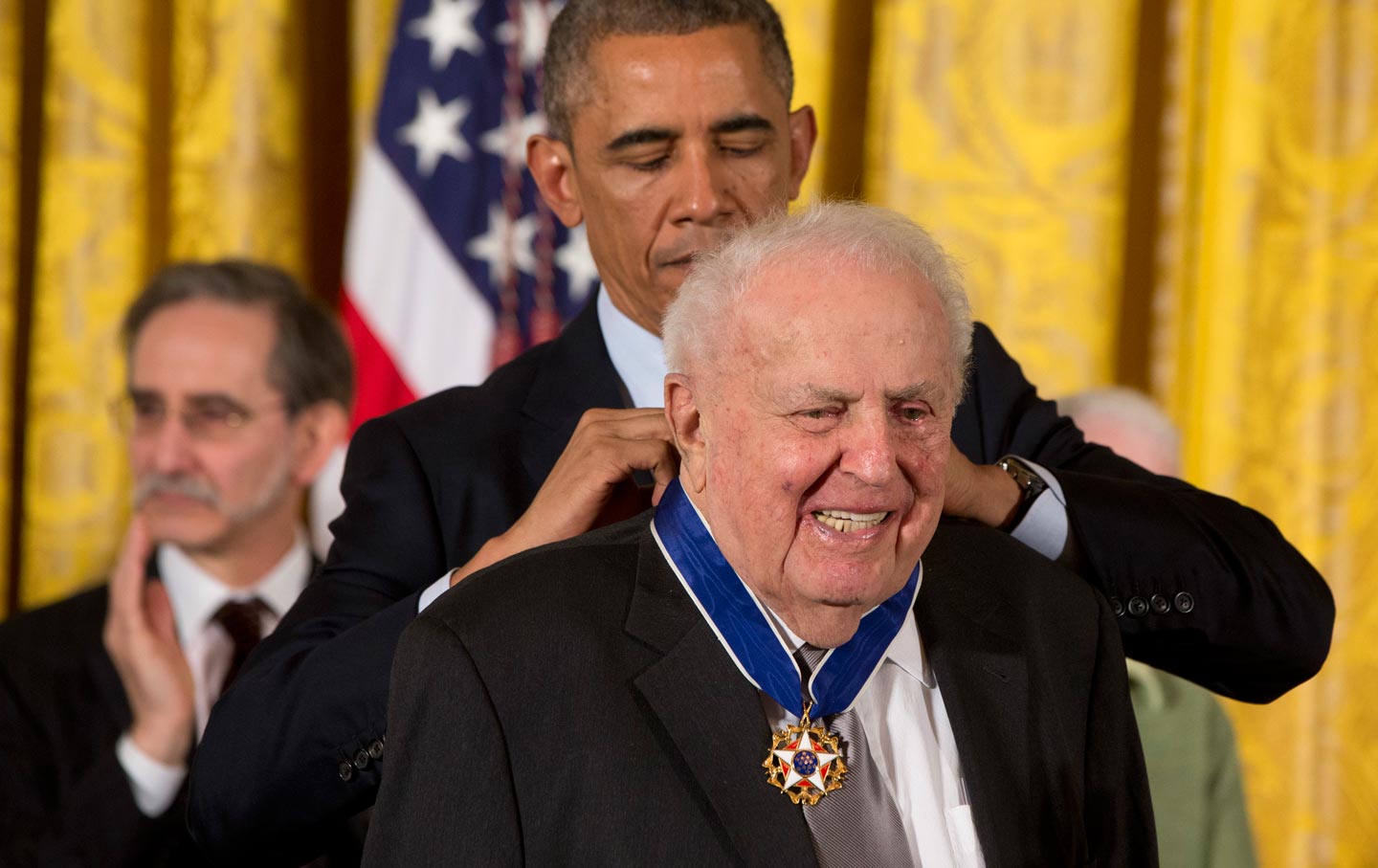 Abner Mikva and Barack Obama