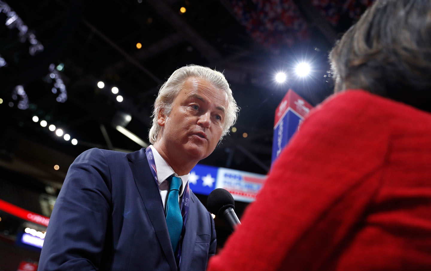 Geert Wilders at the RNC