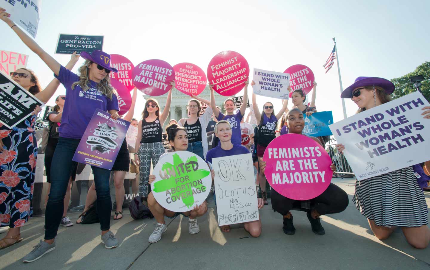 Pro-Choice Rally Supreme Court