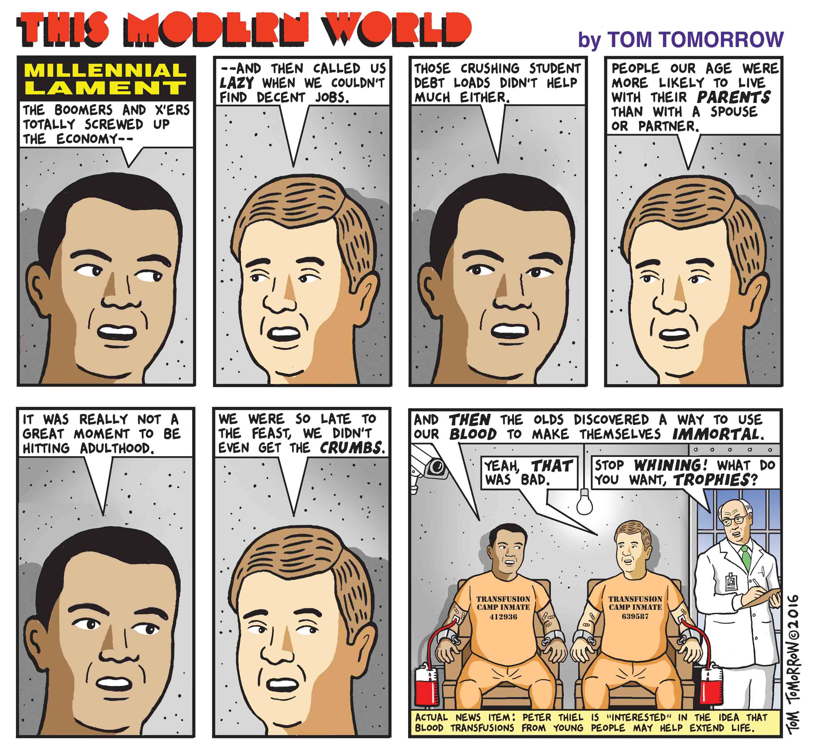 Tom Tomorrow cartoon