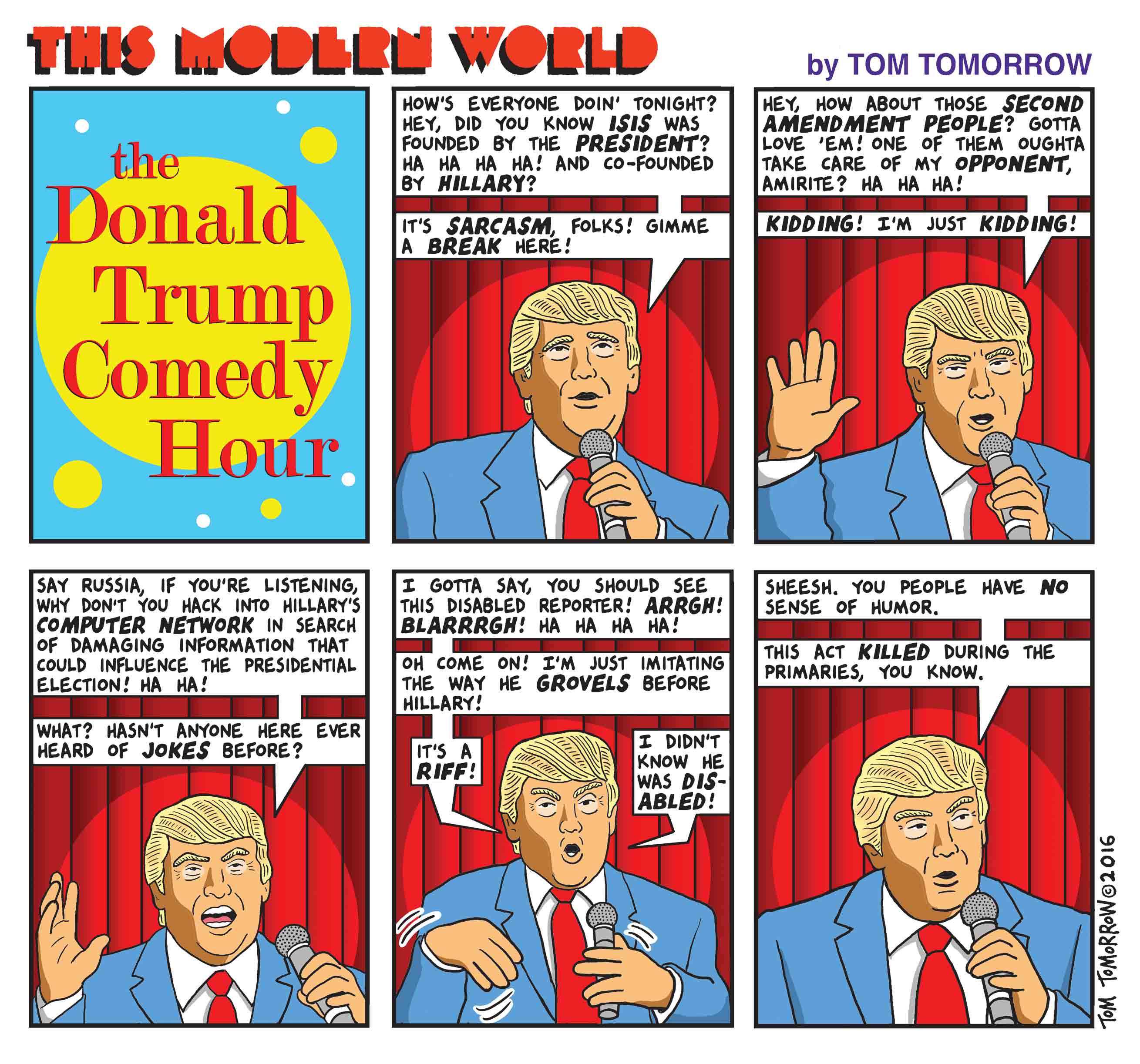 Introducing The Donald Trump Comedy Hour The Nation