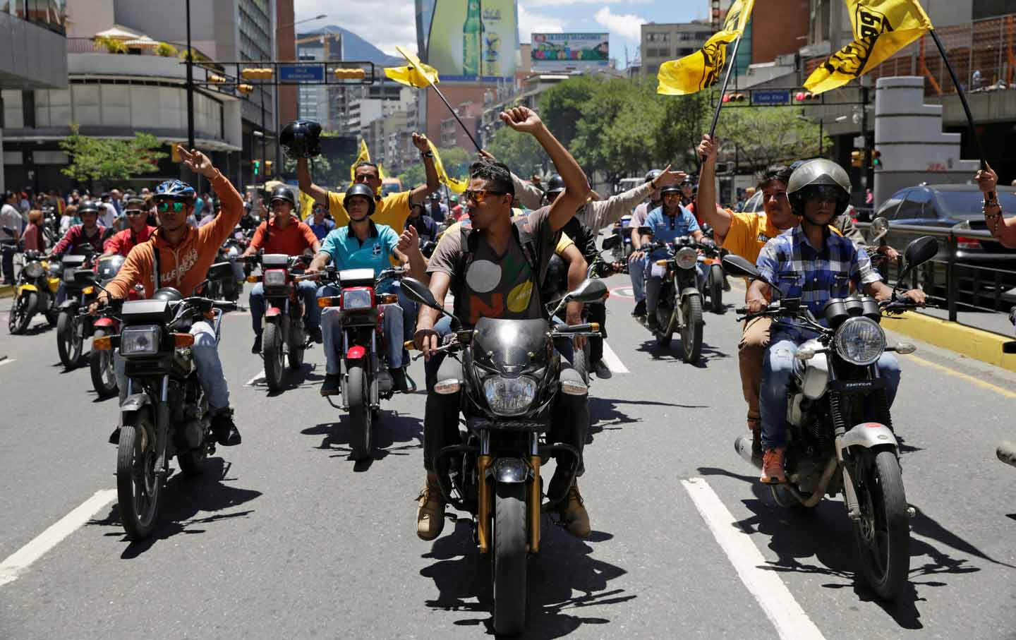 Opposition Motorcycles Venezuela