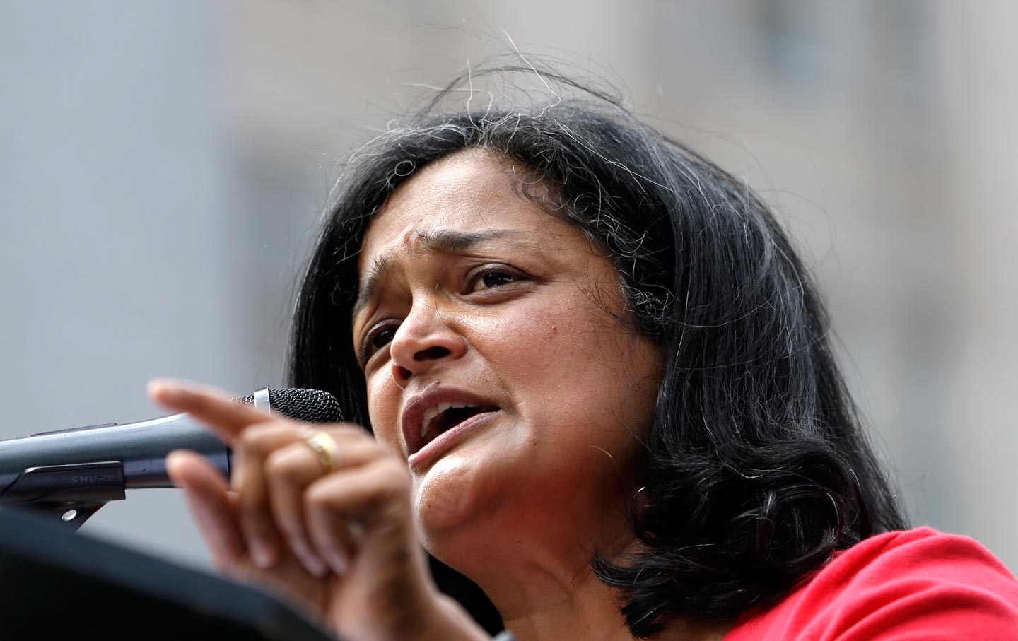 Pramila Jayapal speaking