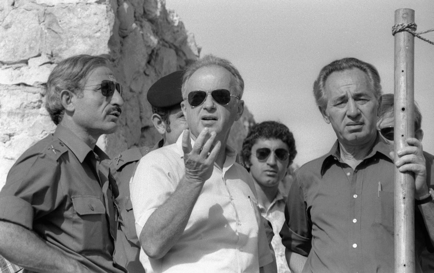 Peres in Hebron