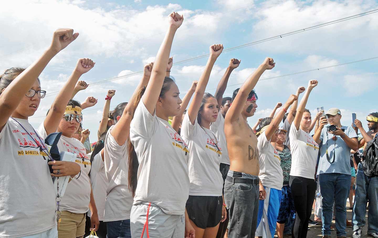 Dakota Access protesters