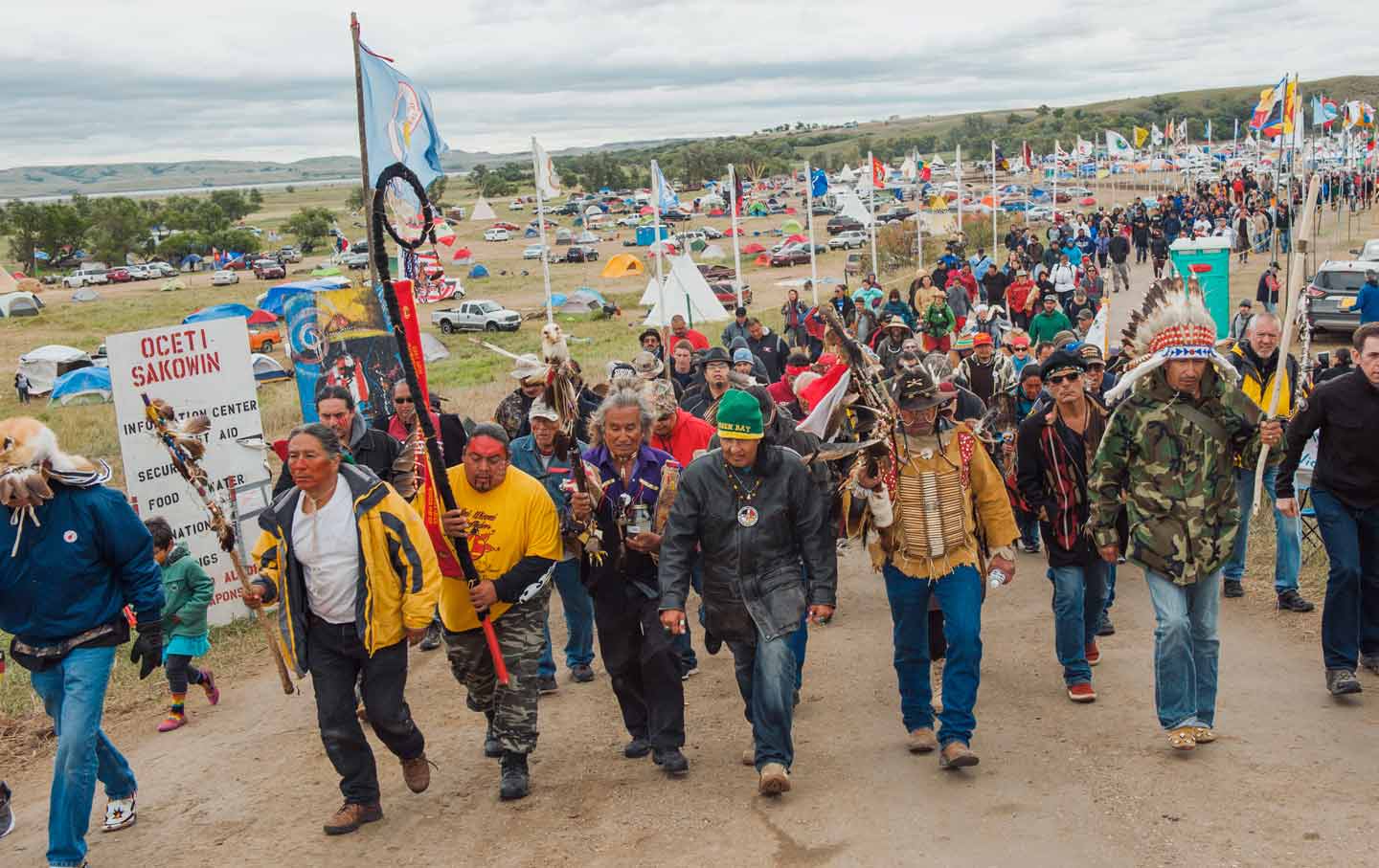 Facebook Check in at Standing Rock in North Dakota