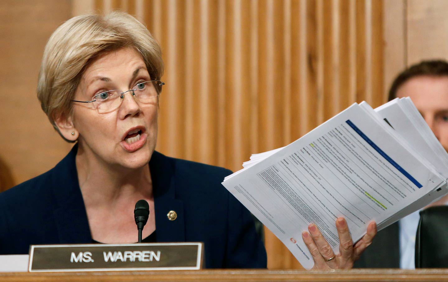 Elizabeth Warren Wells Fargo Documents