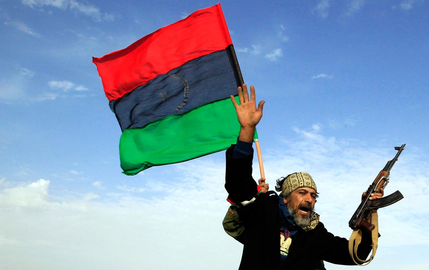 Libya rebel soldier