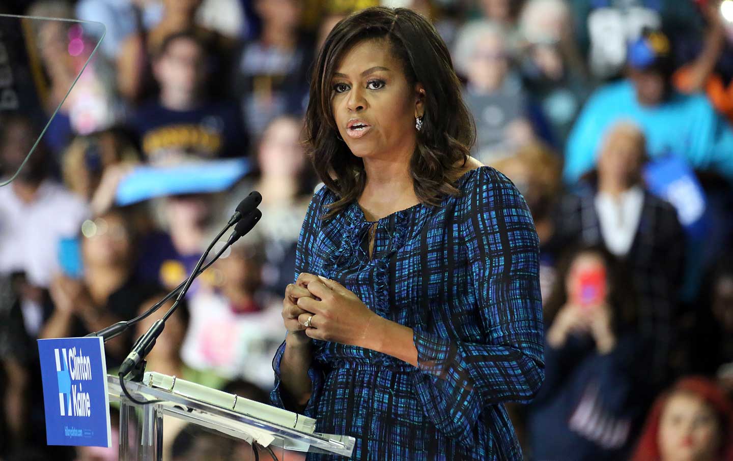 Michelle Obama speaks in Pennsylvania