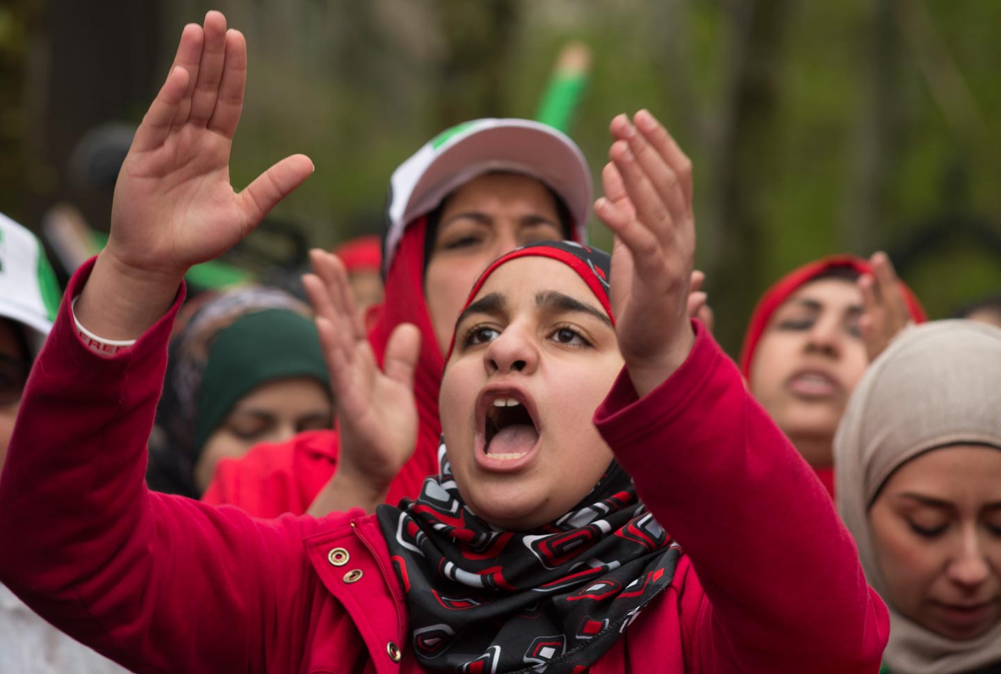 Anti-Regime Syria Rally