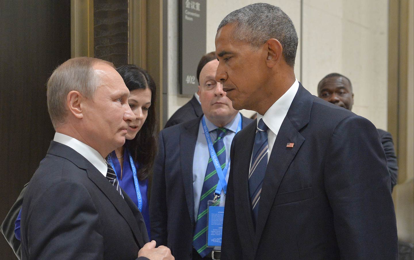 Putin and Obama