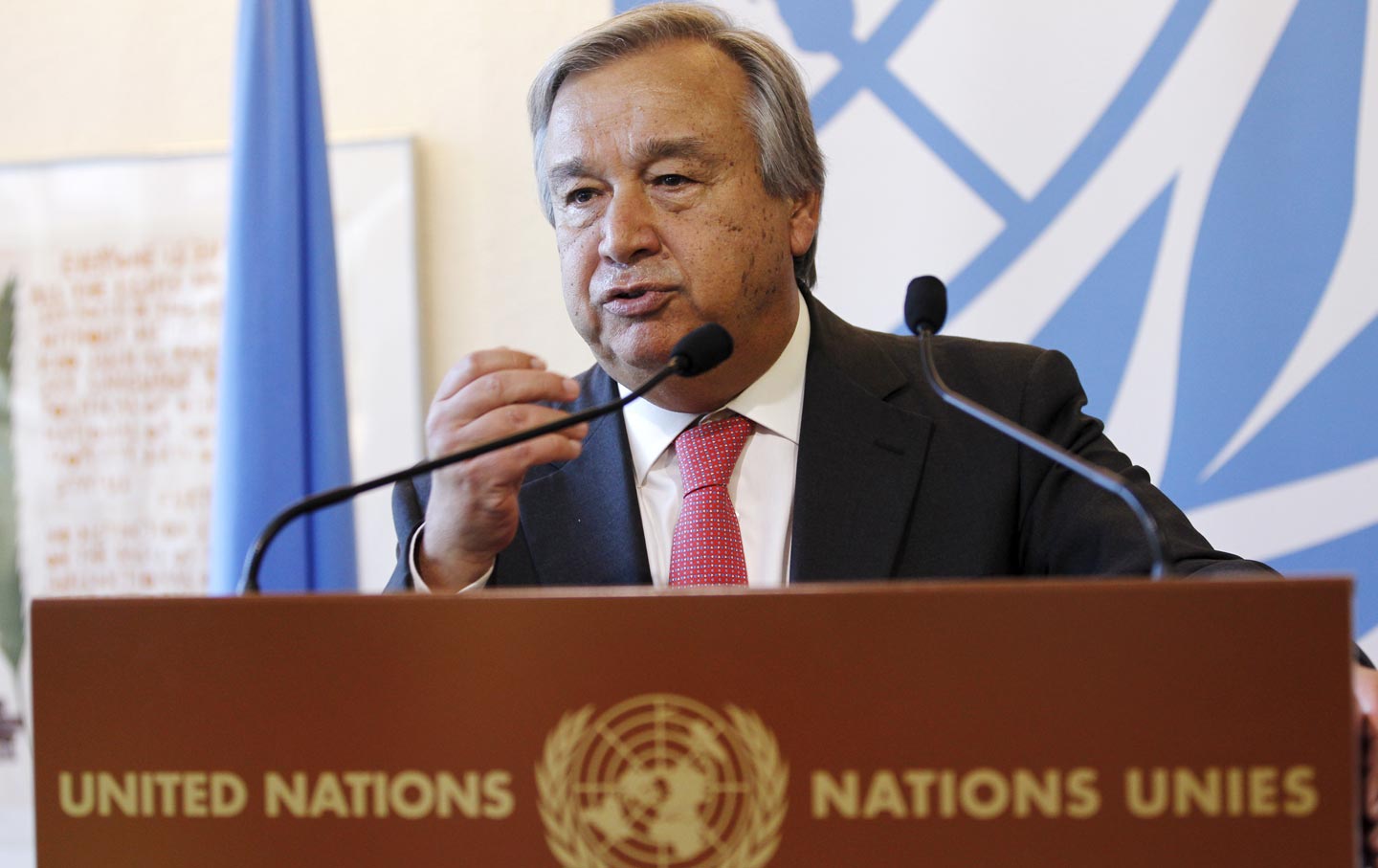 Antonio Guterres Refugees